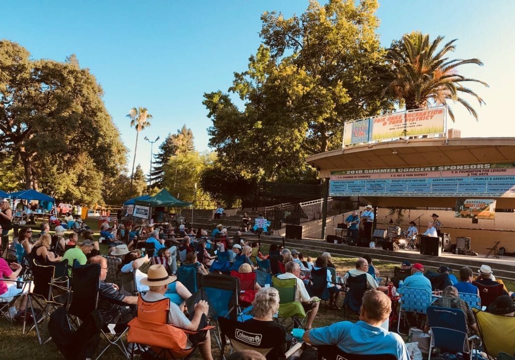 robby james and the streets of bakersfield concert in fair oaks july 2018