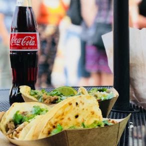 Mexican coke and street tacos