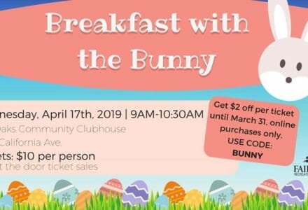 Breakfast with the Bunny flyer