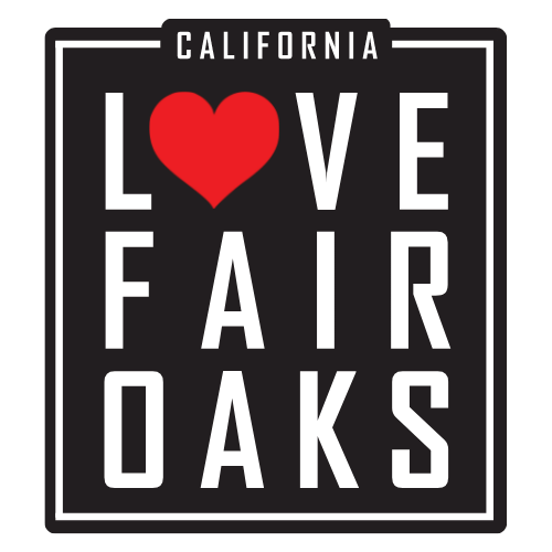 the i love fair oaks logo